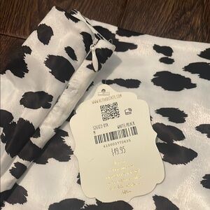 NWT Altar'd State Black and White Mini Skirt for Casual Wear